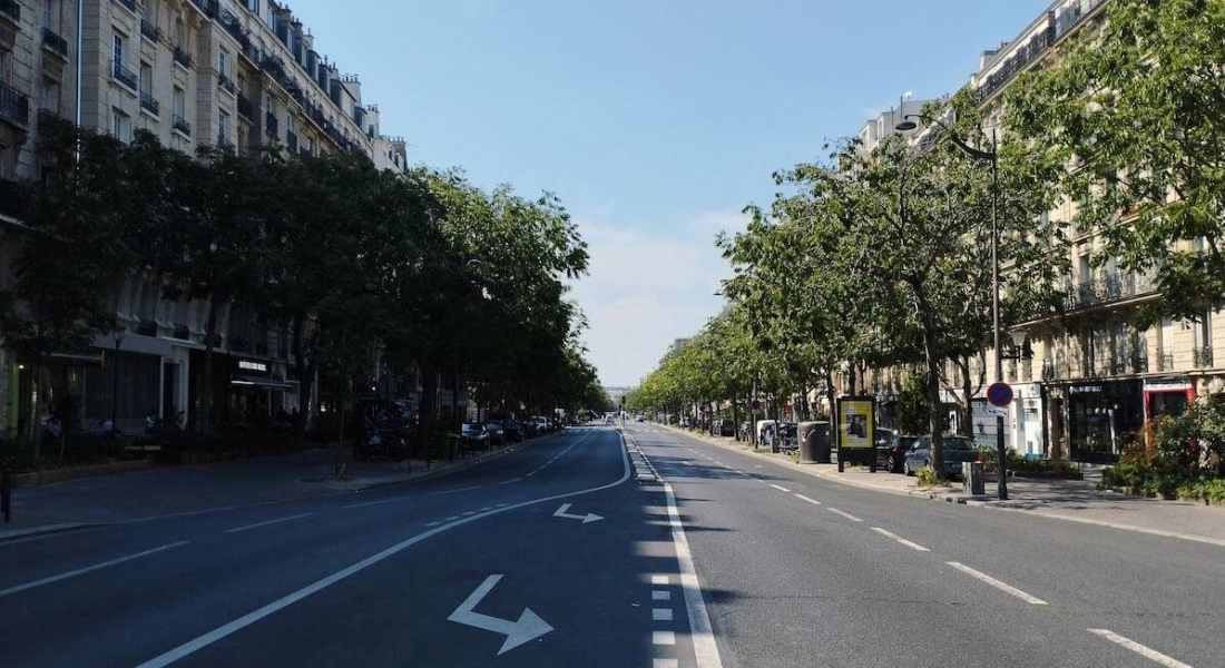 Vue sur le Boulevard Saint-Marcel